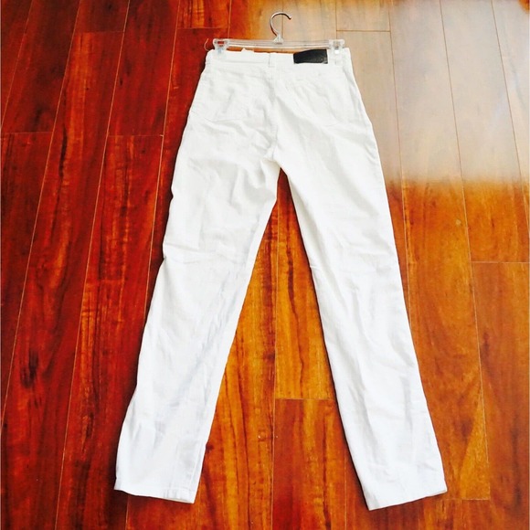 Iceberg Pants - Vintage Iceberg Made In Italy Size 27 White Jeans Y2K 90s